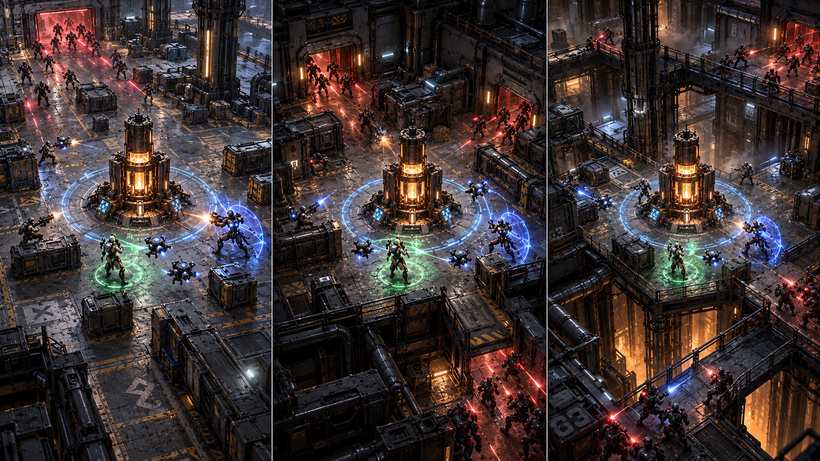 Generated Mission spaces shape each encounter